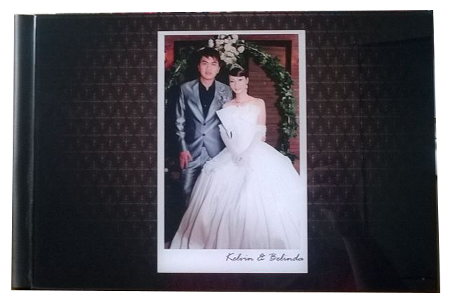 Custom Wedding guest book